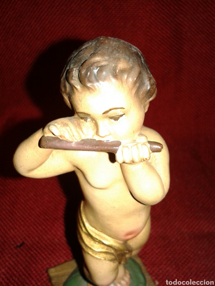 Antig&uuml;edades: ANTIGUA FIGURA DE ANGELITO - Foto 7