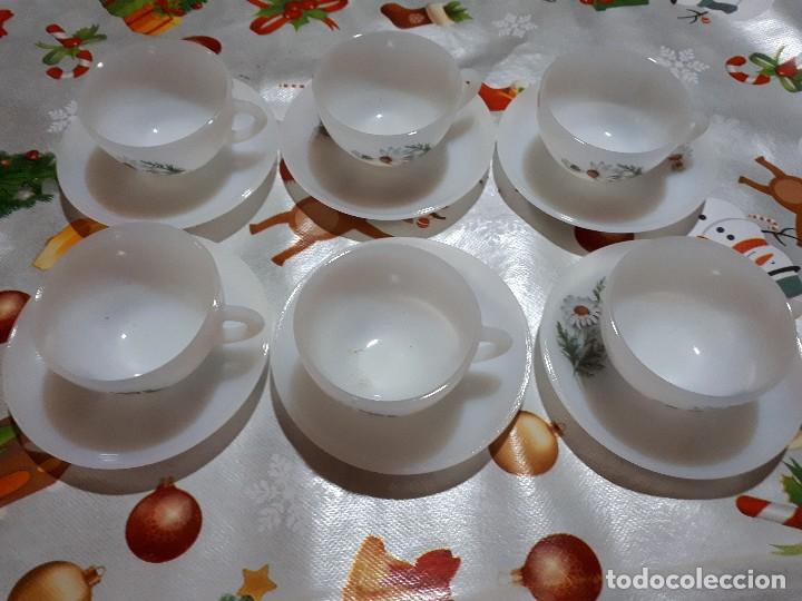 Antig&uuml;edades: antiguo juego de cafe  arcopal - Foto 2
