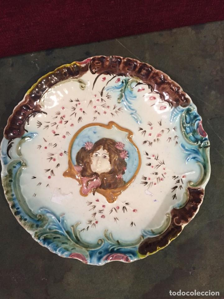 Antig&uuml;edades: Plato cer&aacute;mica - Foto 1