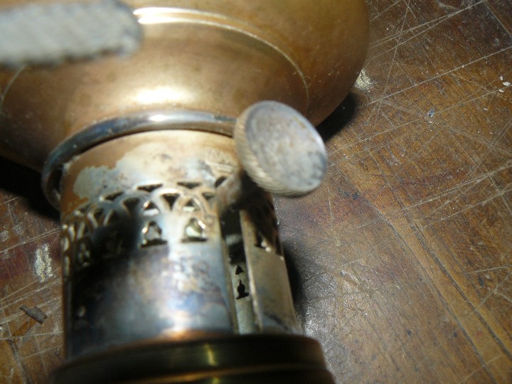 Antig&uuml;edades: LAMPARA DE SOBREMESA - FORMA DE QUINQU&Eacute; - Foto 10