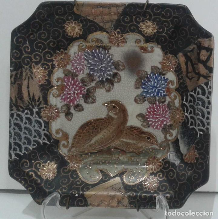 Antig&uuml;edades: Plato de porcelana china - Foto 2