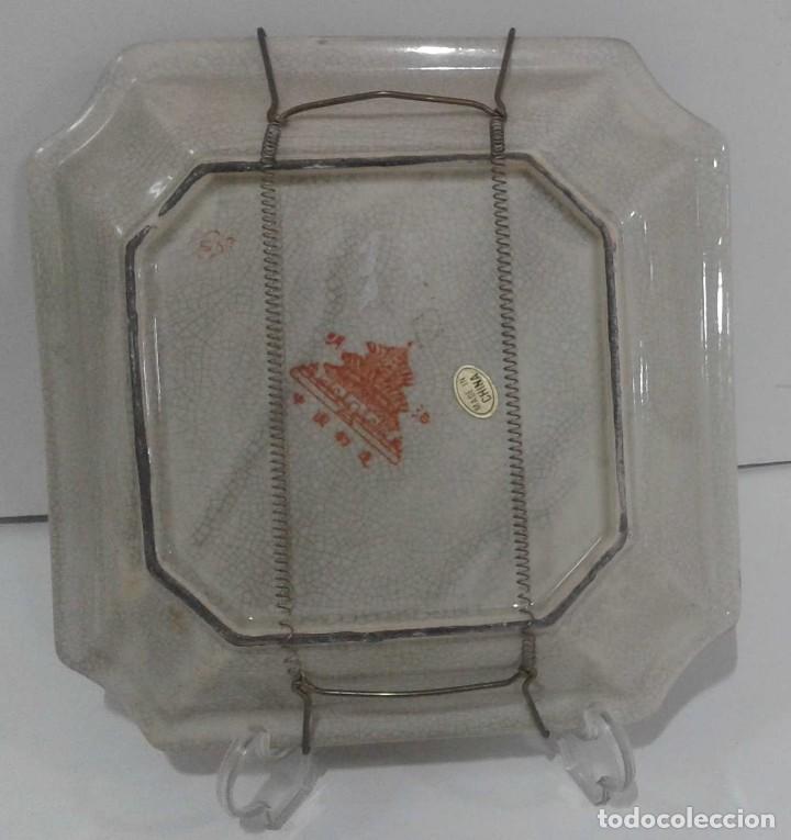Antig&uuml;edades: Plato de porcelana china - Foto 4