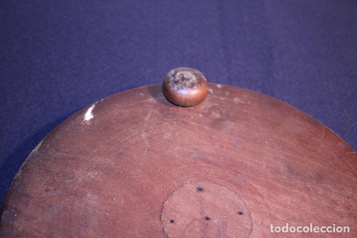 Antig&uuml;edades: PEANA DE MADERA - Foto 3