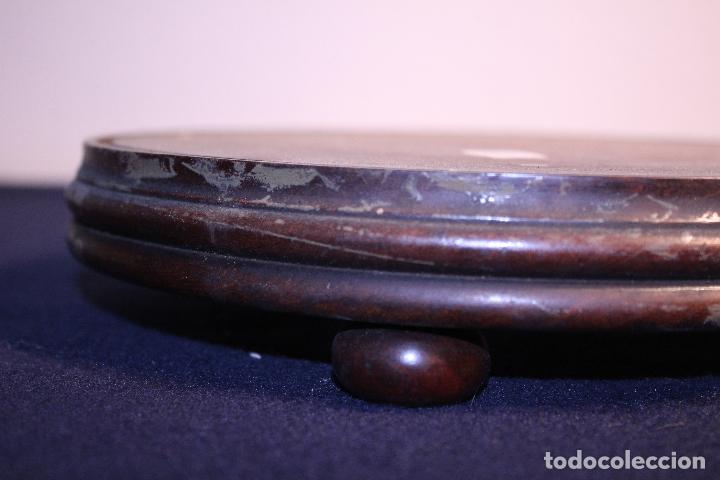 Antig&uuml;edades: PEANA DE MADERA - Foto 5