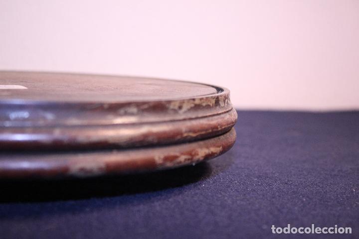 Antig&uuml;edades: PEANA DE MADERA - Foto 6