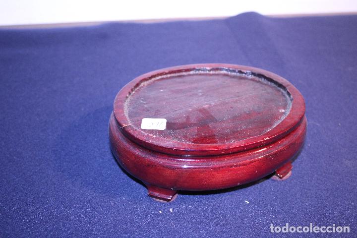 Antig&uuml;edades: PEANA DE MADERA - Foto 1