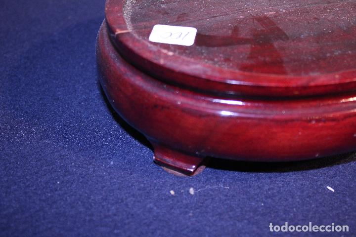 Antig&uuml;edades: PEANA DE MADERA - Foto 3