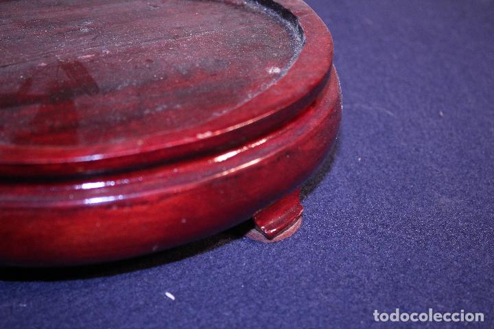 Antig&uuml;edades: PEANA DE MADERA - Foto 4