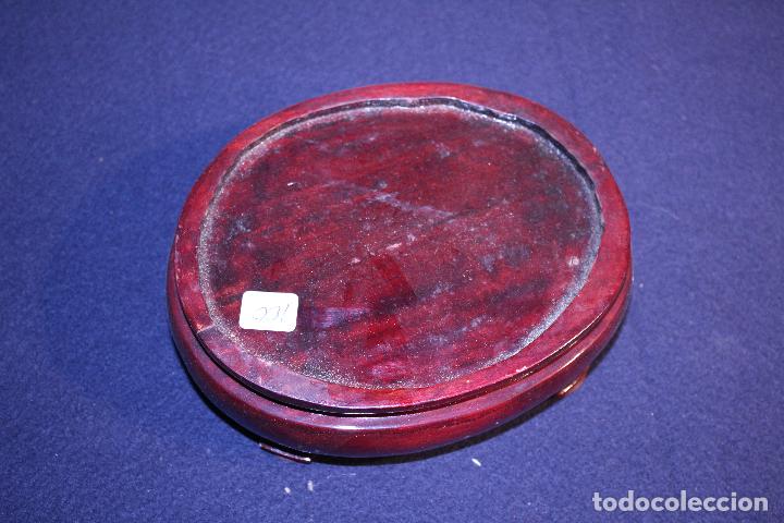 Antig&uuml;edades: PEANA DE MADERA - Foto 5