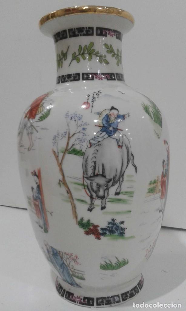 Antig&uuml;edades: Jarr&oacute;n porcelana chino - Foto 4