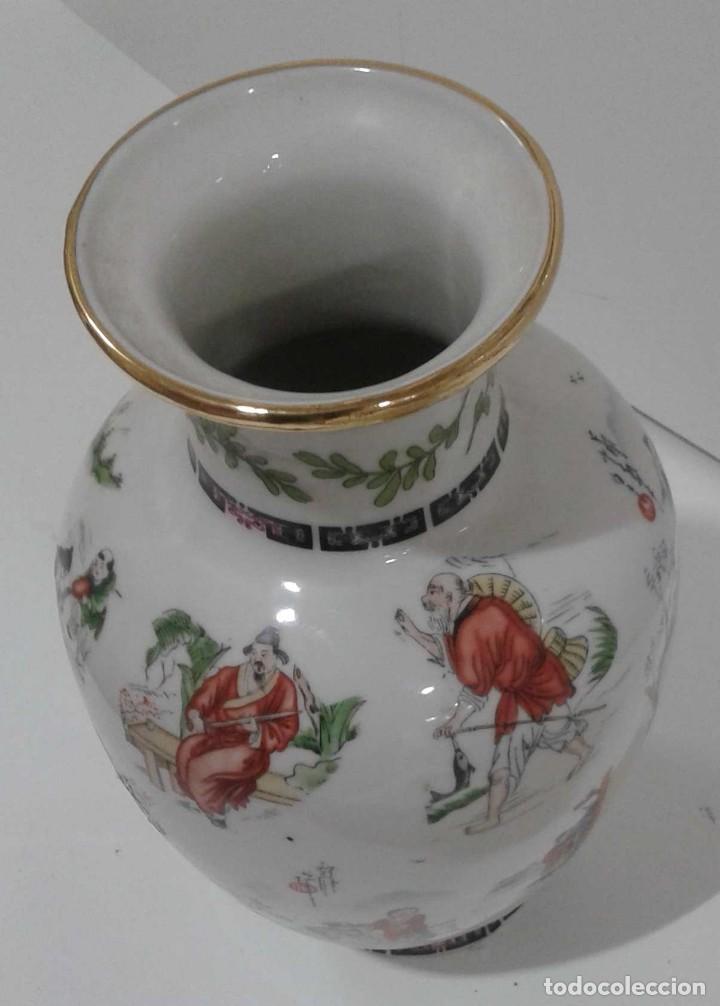 Antig&uuml;edades: Jarr&oacute;n porcelana chino - Foto 8