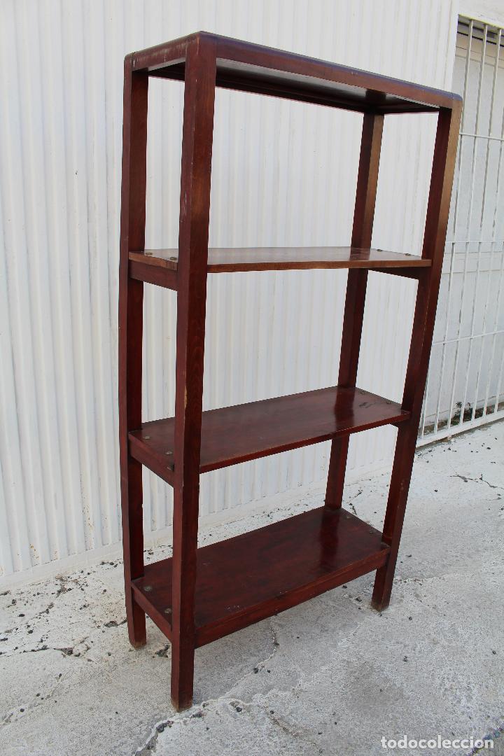 Antig&uuml;edades: estanteria en madera maciza - Foto 4