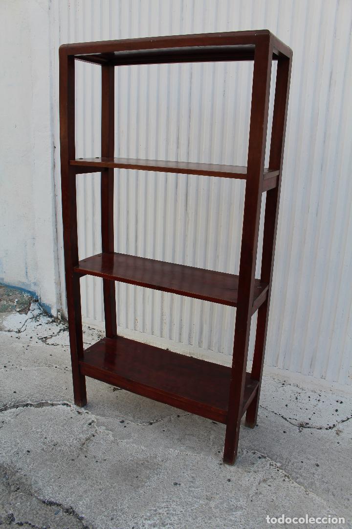 Antig&uuml;edades: estanteria en madera maciza - Foto 5