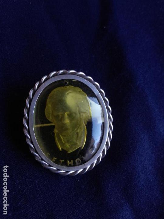 Antig&uuml;edades: Camafeo cristal Beethoven - Foto 2