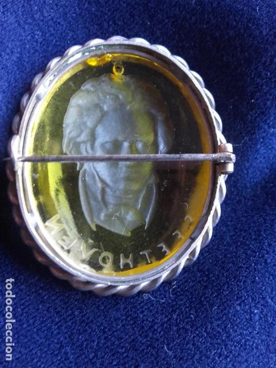 Antig&uuml;edades: Camafeo cristal Beethoven - Foto 3