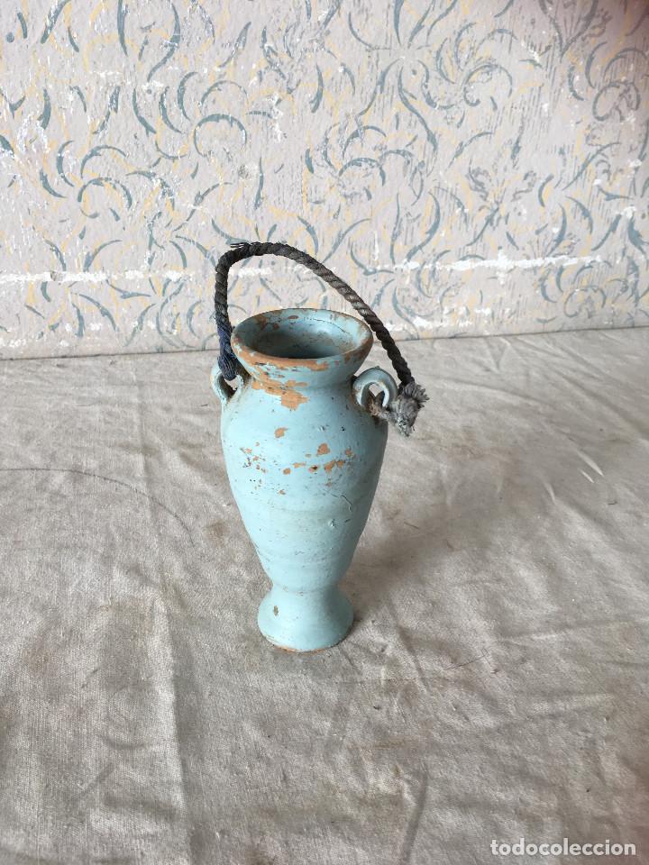Antig&uuml;edades: ANTIGUO JARRONCITO CELESTE - Foto 2