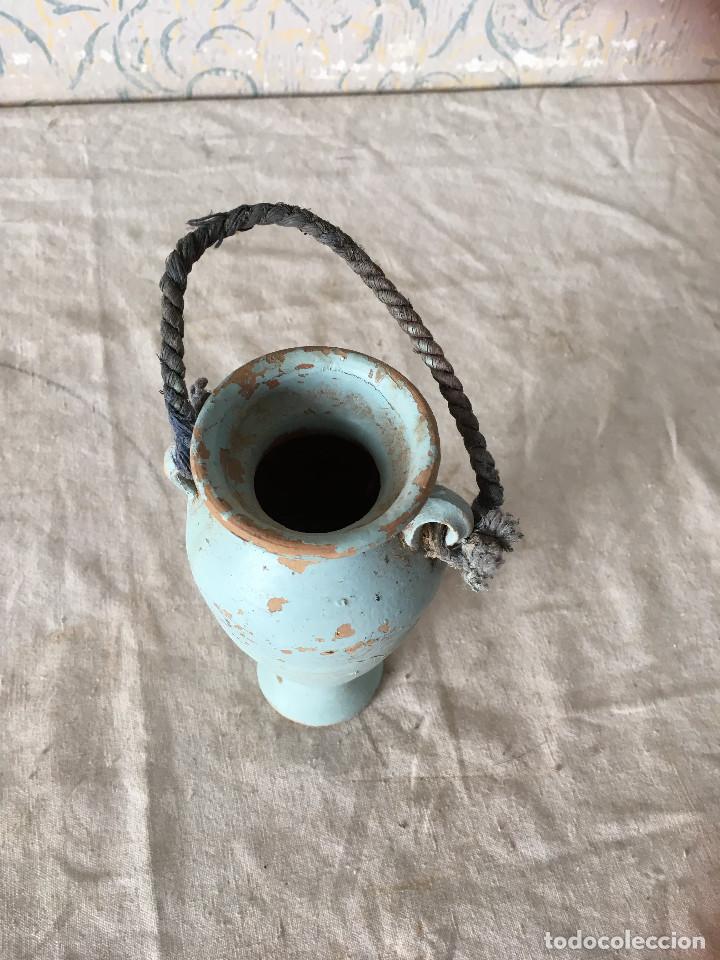 Antig&uuml;edades: ANTIGUO JARRONCITO CELESTE - Foto 3