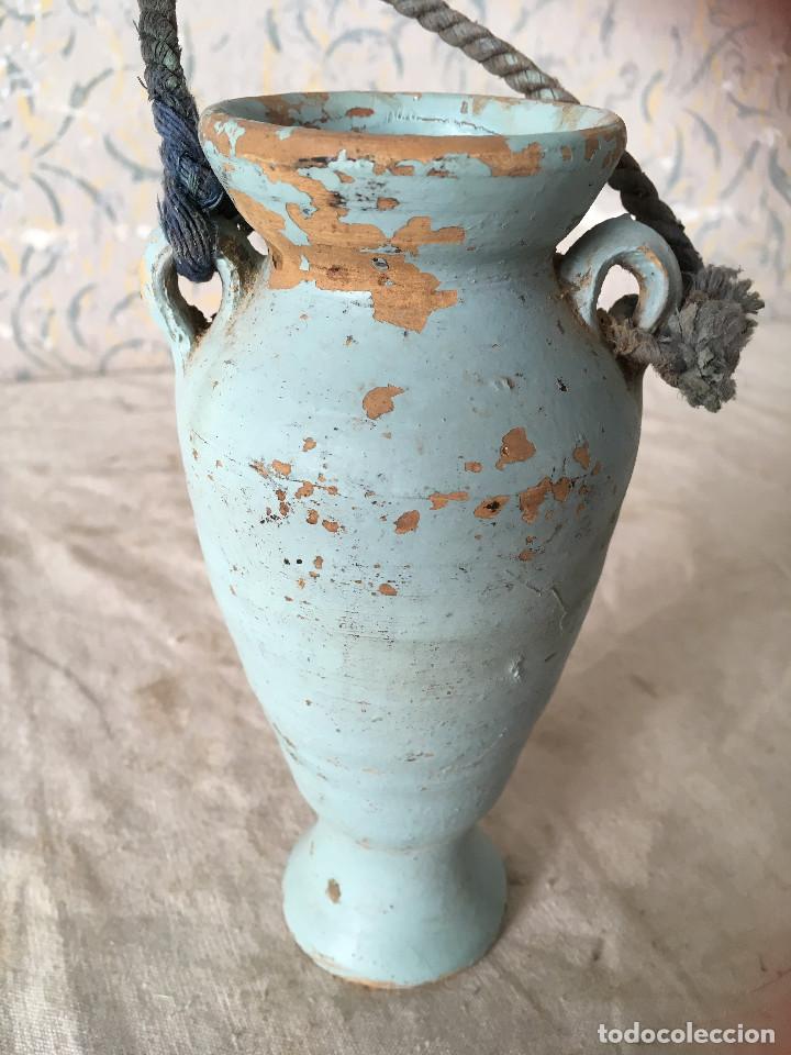 Antig&uuml;edades: ANTIGUO JARRONCITO CELESTE - Foto 5