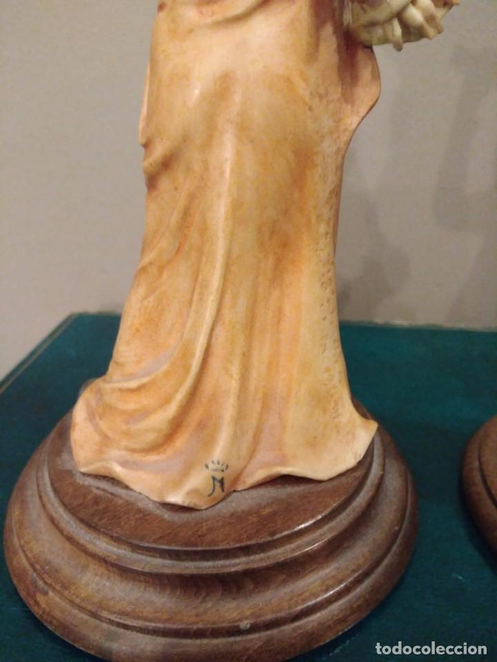 Antig&uuml;edades: PAREJA M&Uacute;SICOS CAPODIMONTE - Foto 6