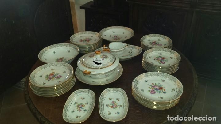 Antig&uuml;edades: Preciosa vajilla de limoges - Foto 1
