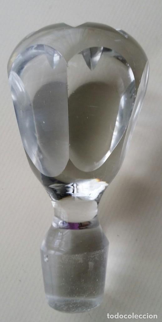 Antig&uuml;edades: TAPON DE CRISTAL TALLADO. - Foto 3
