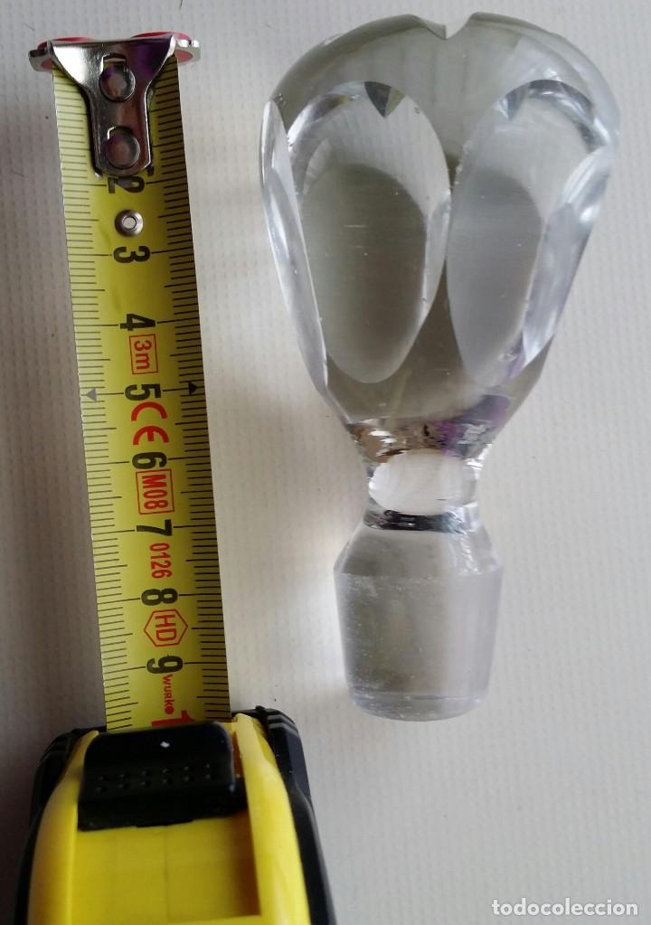 Antig&uuml;edades: TAPON DE CRISTAL TALLADO. - Foto 7