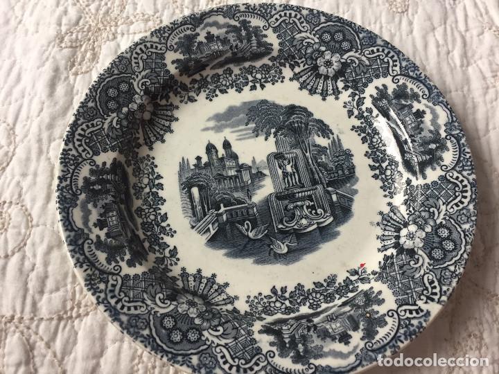 Antig&uuml;edades: plato de porcelana pickman - Foto 1