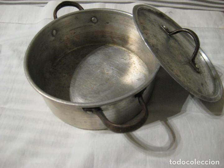 Antiquitäten: ANTIGUA CAZUELA DE ALUMINIO, AÑOS 30-40