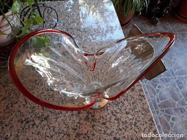 Antig&uuml;edades: precioso centro de mesa en crital - Foto 2
