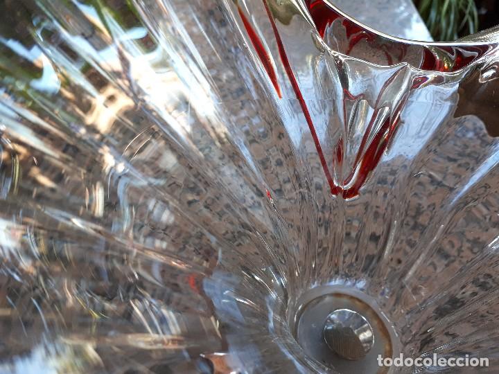 Antig&uuml;edades: precioso centro de mesa en crital - Foto 5
