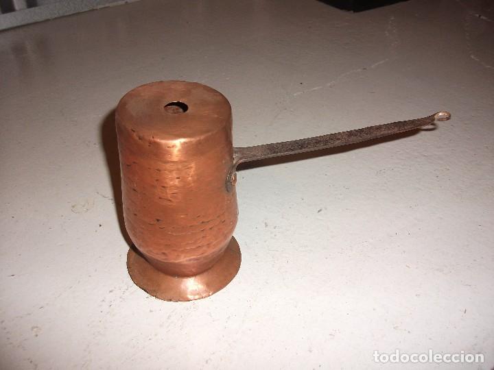 Antig&uuml;edades: CHOCOLATERA COBRE - Foto 1