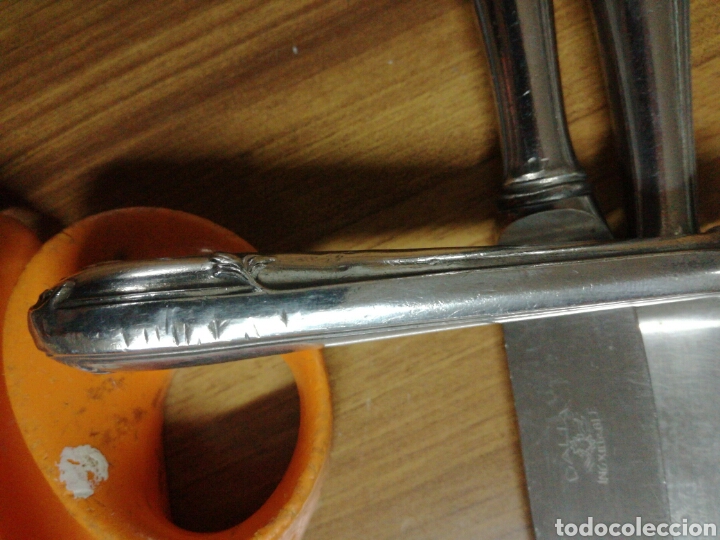 Antig&uuml;edades: 4 cuchillos Dalia - Foto 3