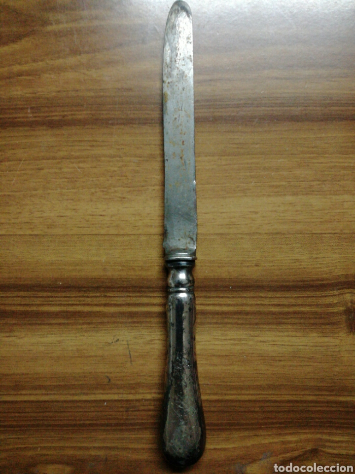 Antig&uuml;edades: Antiguo cuchillo de acero - Foto 1