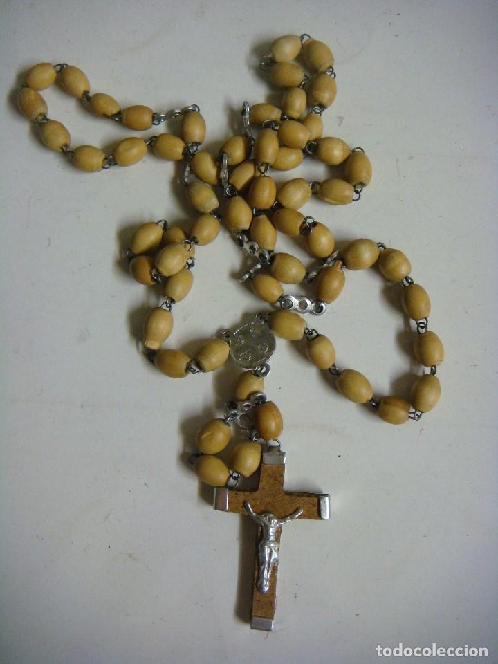 Antig&uuml;edades: ROSARIO EN MADERA JERUSALEN (#) - Foto 1