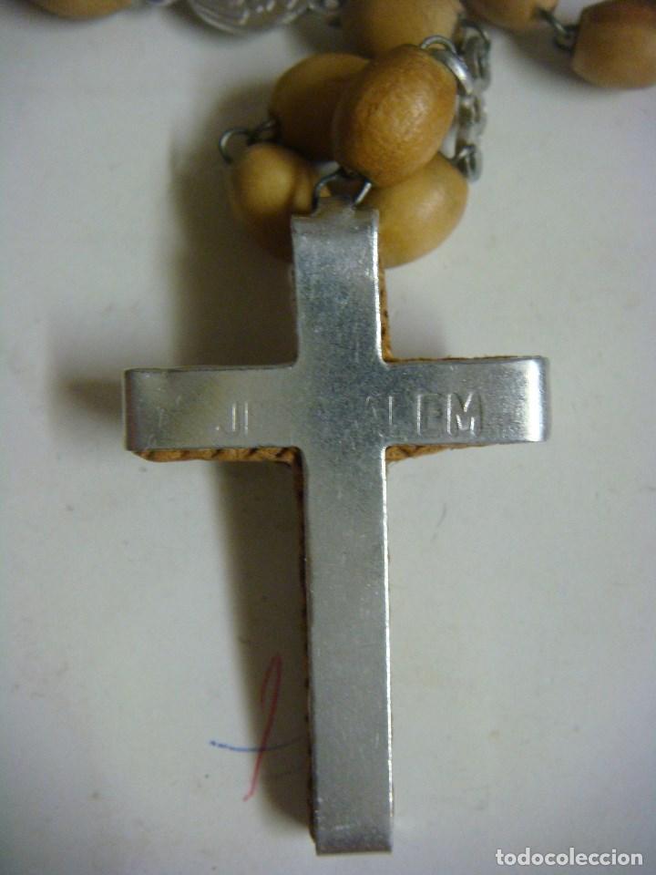 Antig&uuml;edades: ROSARIO EN MADERA JERUSALEN (#) - Foto 3