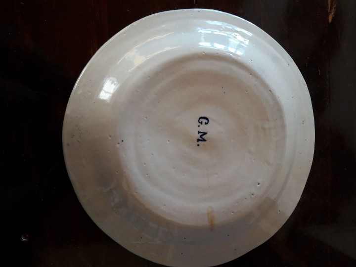 Antig&uuml;edades: Gran plato de cer&aacute;mica de Manises - Foto 2