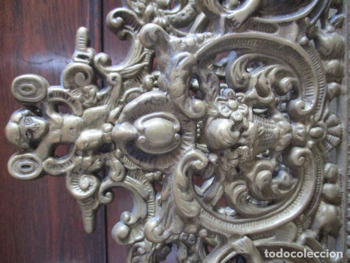 Antig&uuml;edades: Escribania de bronce siglo XIX - Foto 2