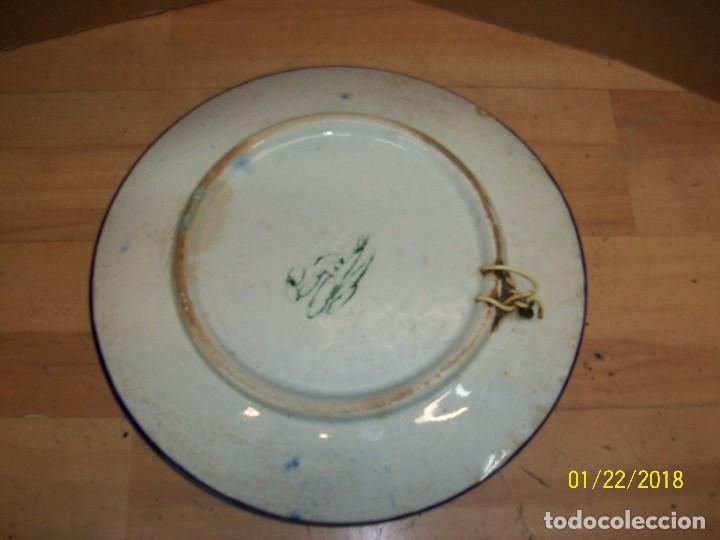 Antig&uuml;edades: ANTIGUO PLATO DE CERAMICA - Foto 2