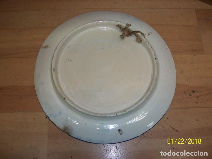 Antig&uuml;edades: ANTIGUO PLATO DE CERAMICA - Foto 2