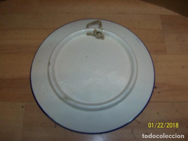 Antig&uuml;edades: ANTIGUO PLATO DE CERAMICA - Foto 2