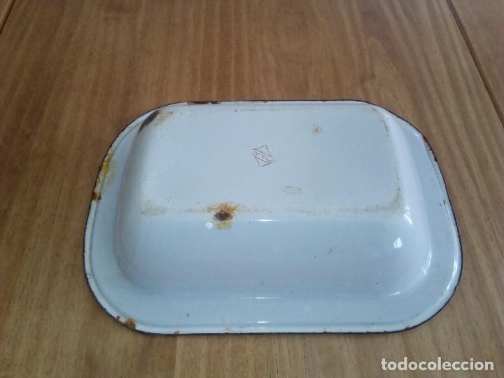 Antig&uuml;edades: Bandeja esmaltada - Foto 3