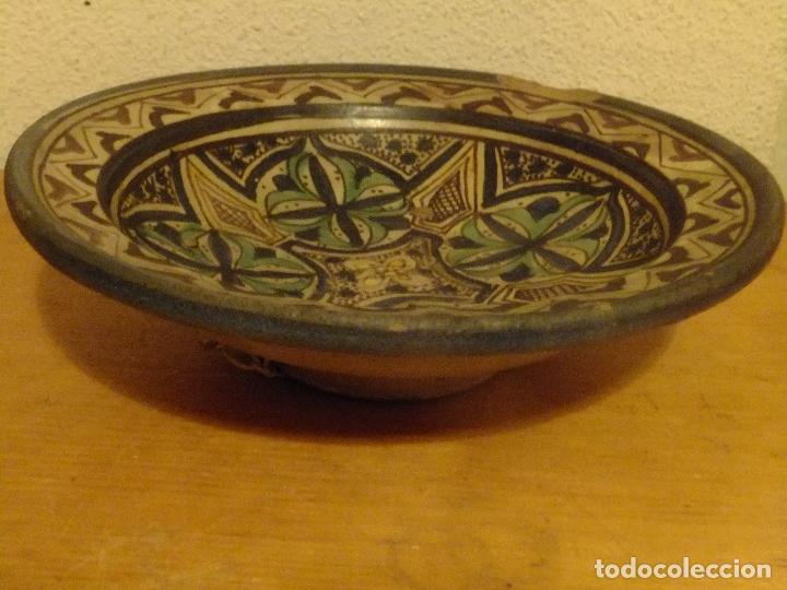 Antig&uuml;edades: Plato antiguo de Fez ( Marruecos ) - Foto 3