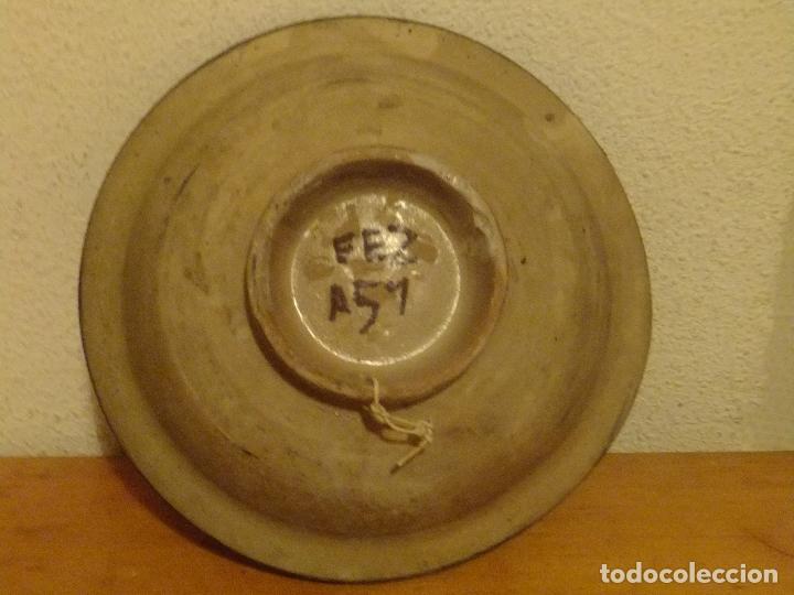 Antig&uuml;edades: Plato antiguo de Fez ( Marruecos ) - Foto 4