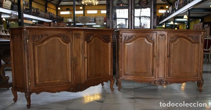 Antig&uuml;edades: PAREJA DE BUFET / APARADOR LUIS XV. REF:6181 - Foto 4