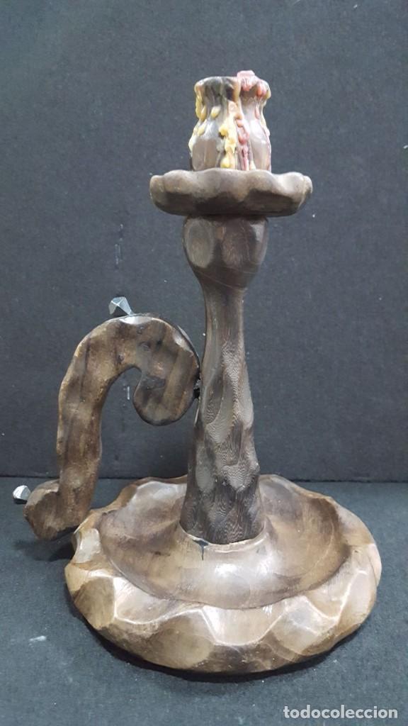 Antig&uuml;edades: PALMATORIA R&Uacute;STICA MADERA - Foto 1