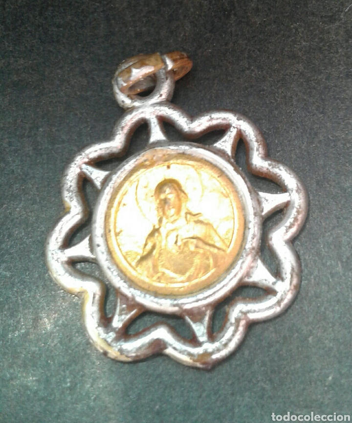 Antig&uuml;edades: Peque&ntilde;a medalla religiosa - Foto 1