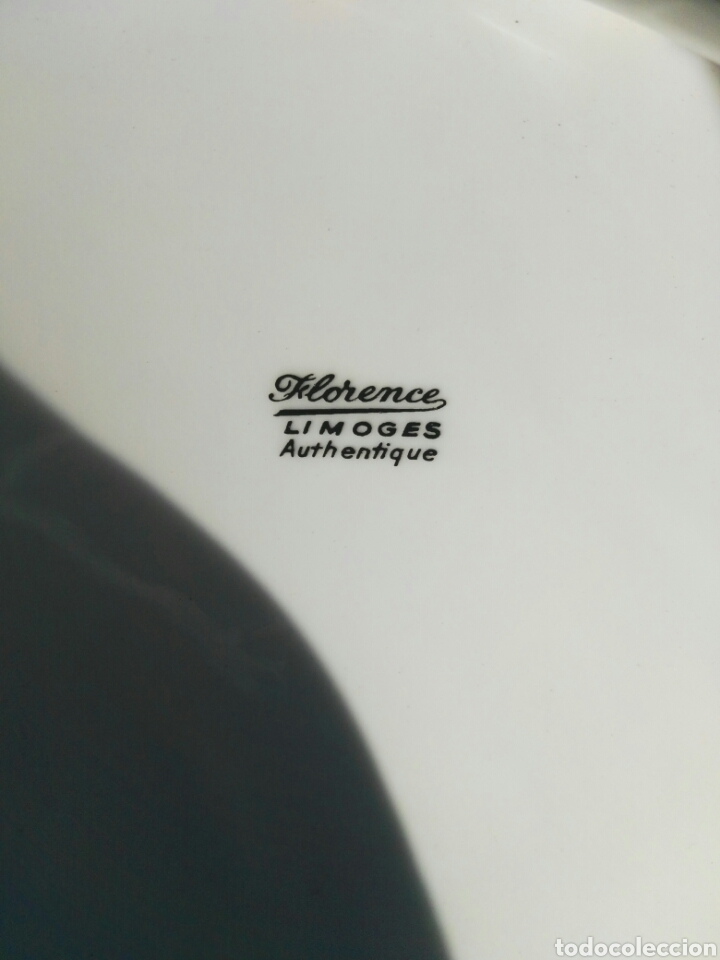 Antig&uuml;edades: Sopera porcelana limoges - Foto 6
