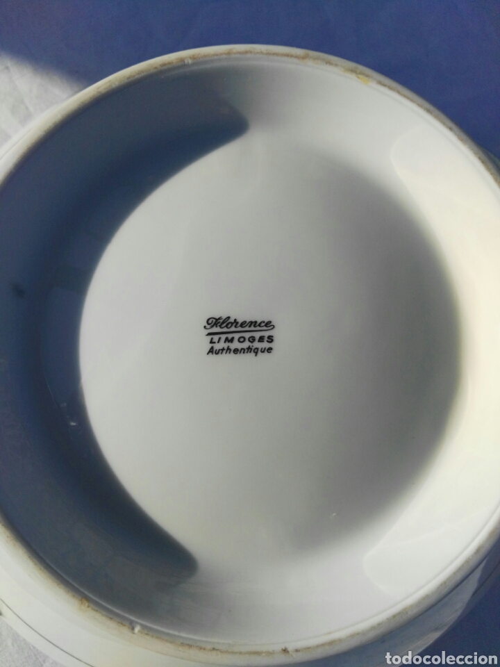 Antig&uuml;edades: Sopera porcelana limoges - Foto 9