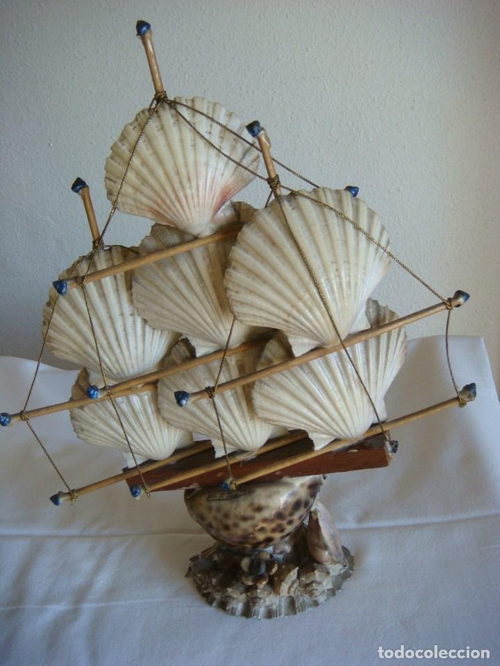 Antig&uuml;edades: BARCO DE CONCHAS RDO.DE SANTURCE - Foto 1