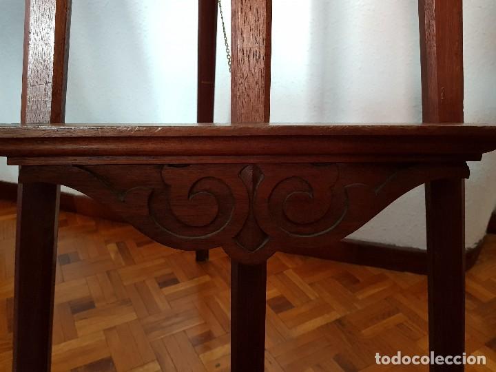Antig&uuml;edades: Caballete antiguo en madera noble - Foto 3